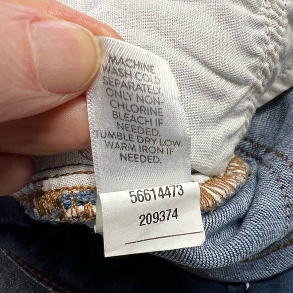 JJill FULL-LEG CROPS, ROCKAWAY WASH, 6. Button fly, NWT - Picture 12 of 13